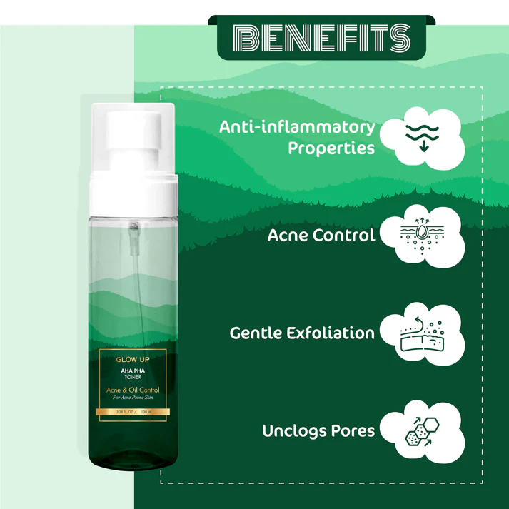 AHA PHA TONER ACNE & OIL CONTROL