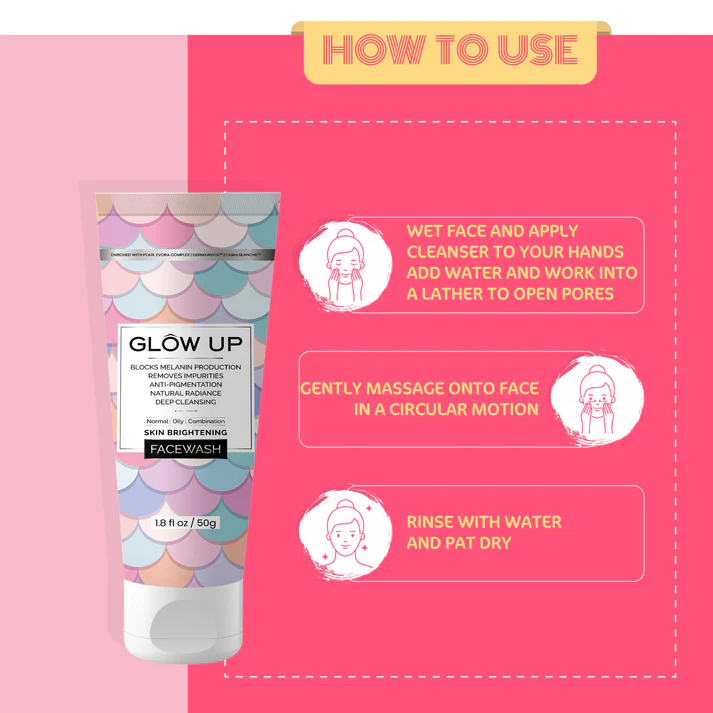 SKIN BRIGHTENING FACE WASH - 50g